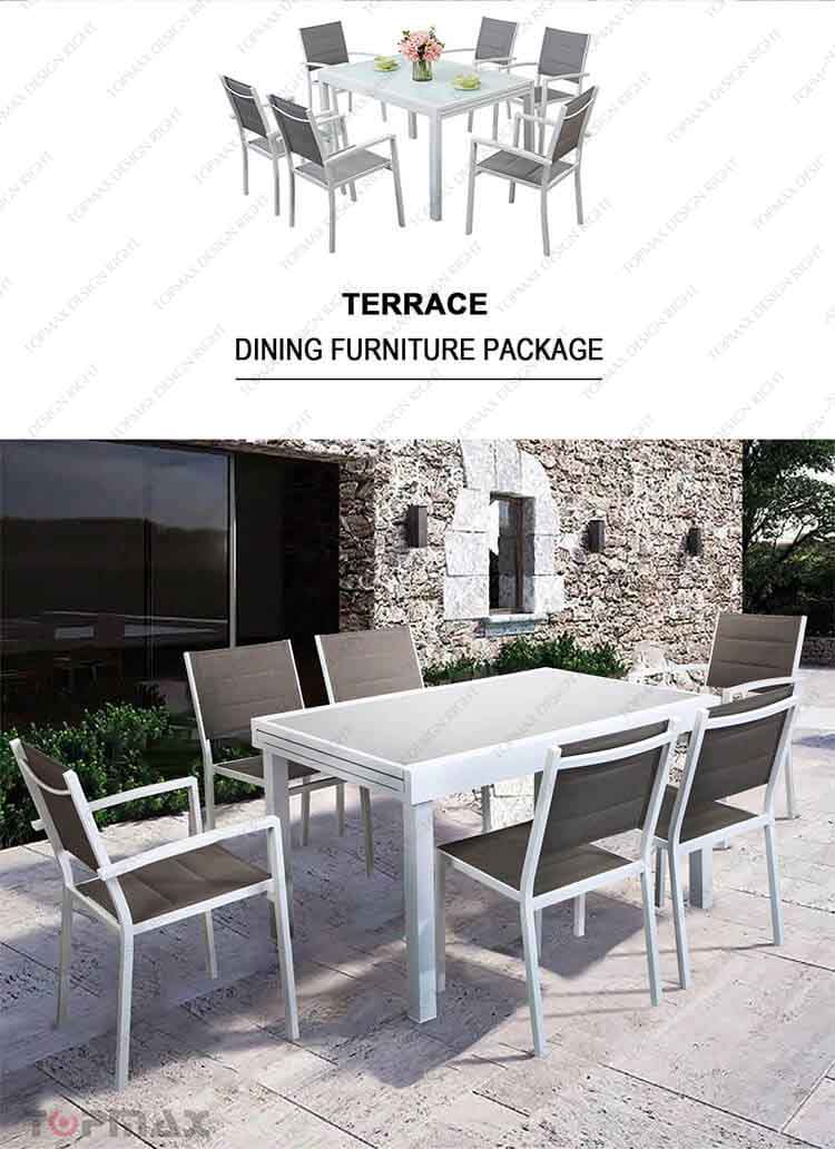 outdoor dining table