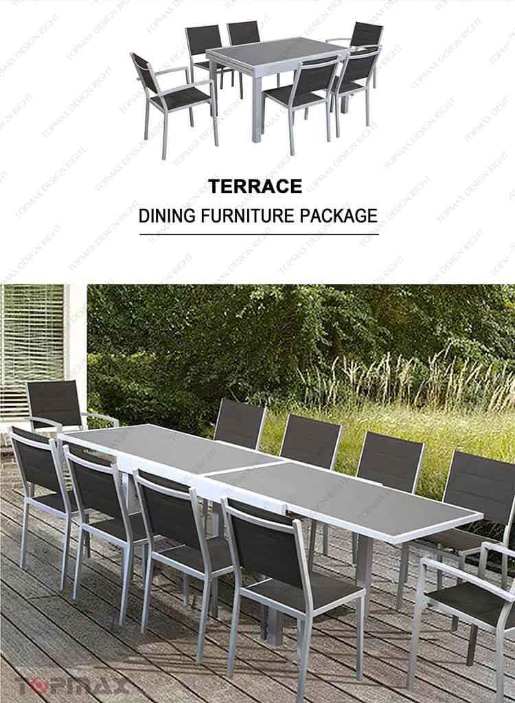 outdoor dining table