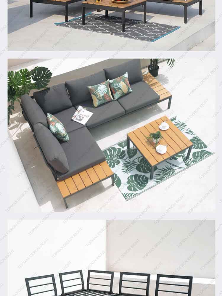 l shaped outdoor couch