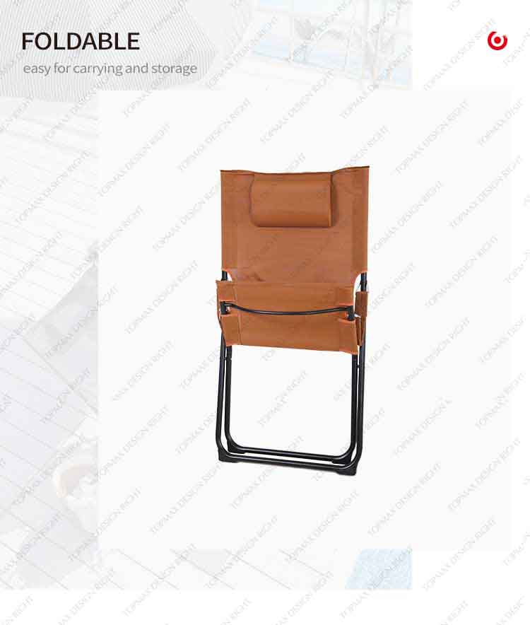 beach chair with footrest