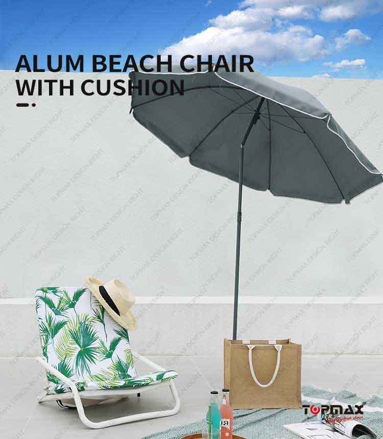 low folding beach chair