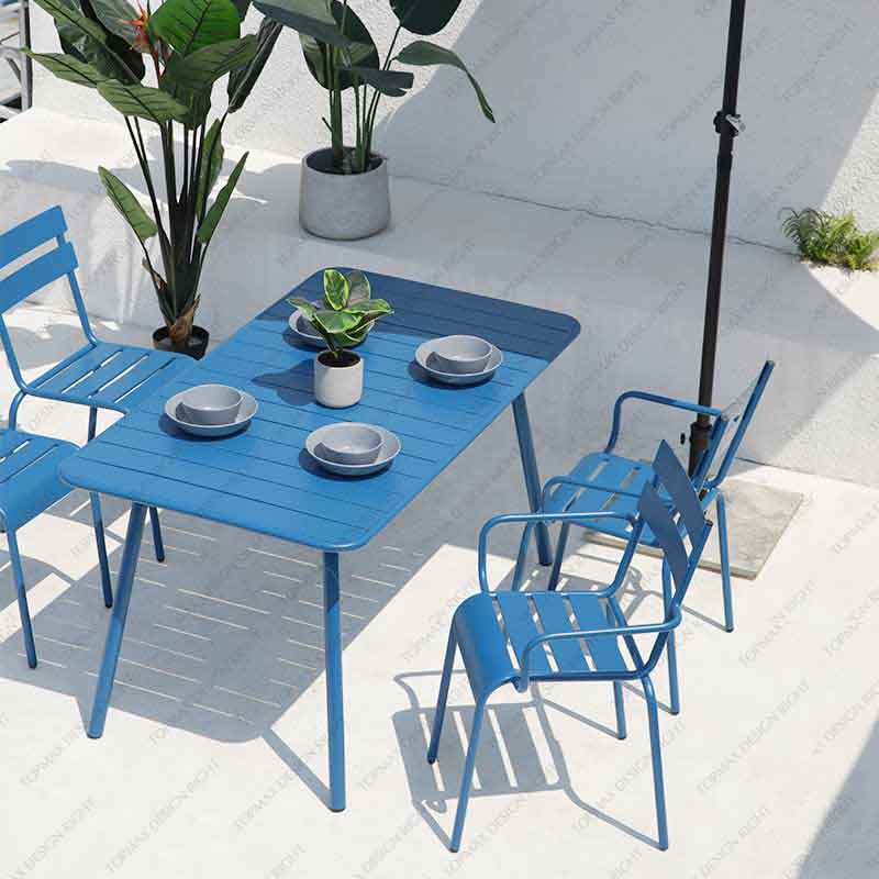 Wholesale Garden Table And Chairs Small Outdoor Table Set 24202TW