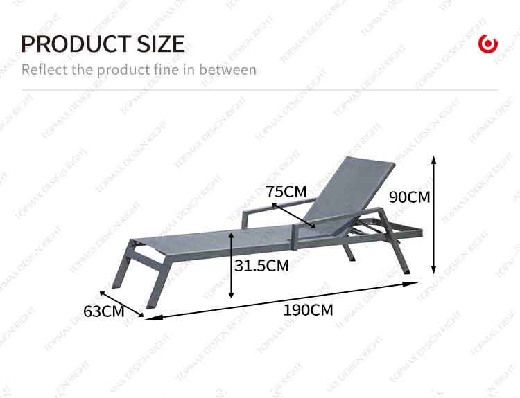 reclining sun lounger