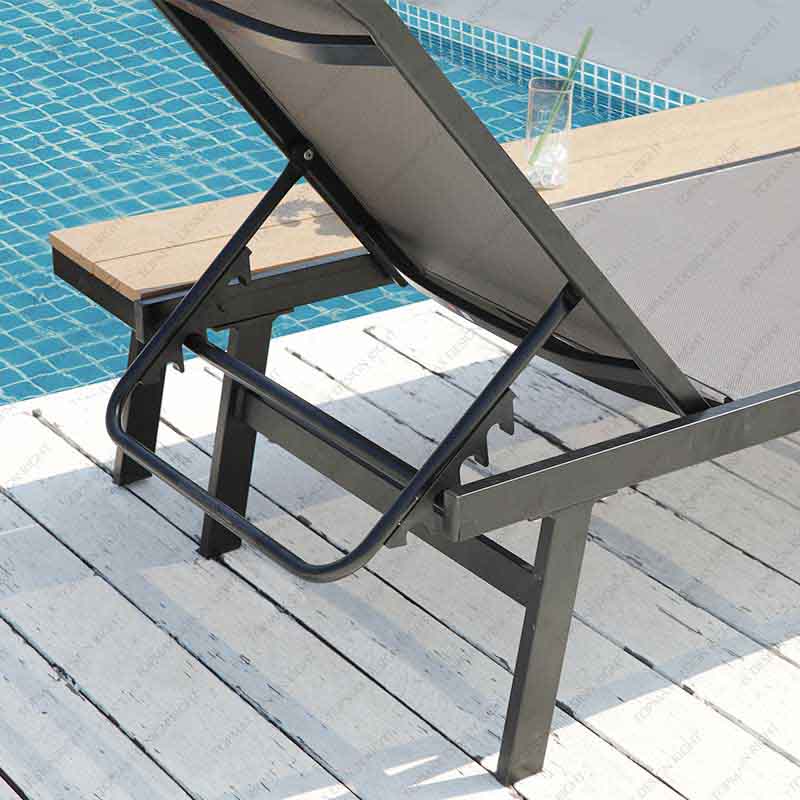 Patio Lounge Chairs Garden Sun Loungers Backyard Lounge Chair 40650T-T-KD