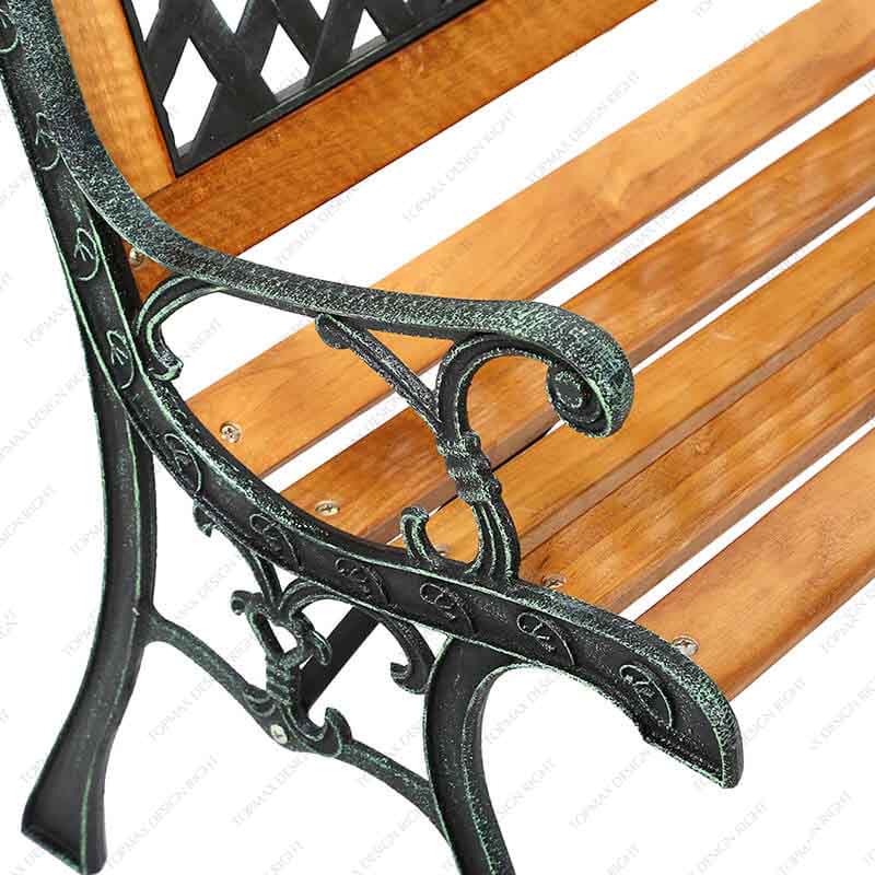 Wholesale Outdoor Metal Garden Bench Park Bench For Sale 23203AP