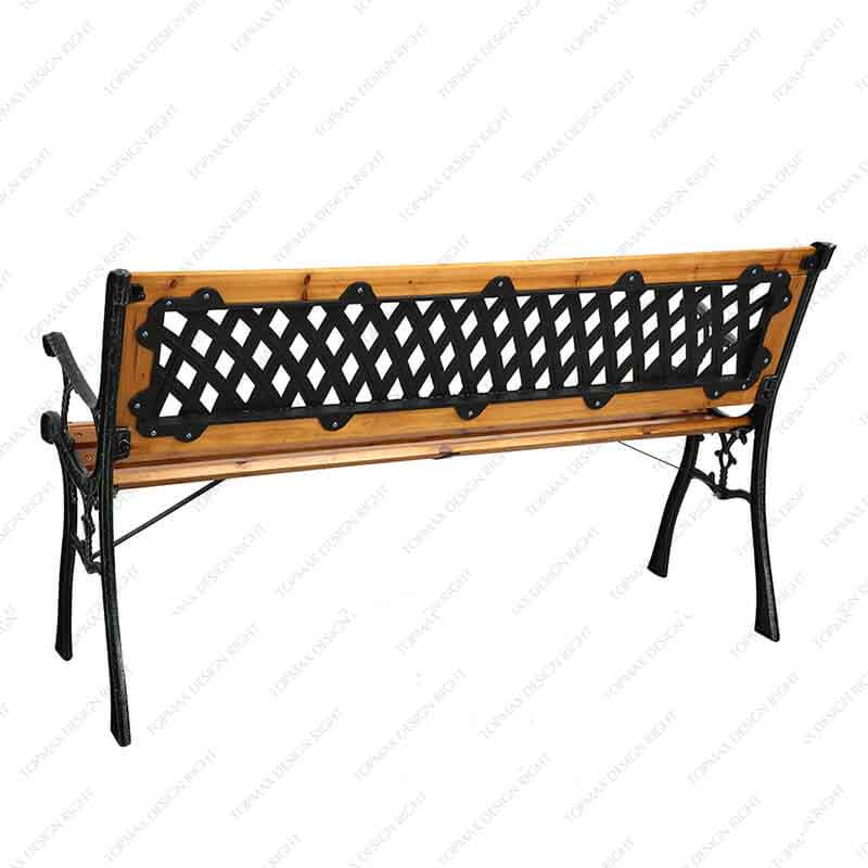 Wholesale Outdoor Metal Garden Bench Park Bench For Sale 23203AP