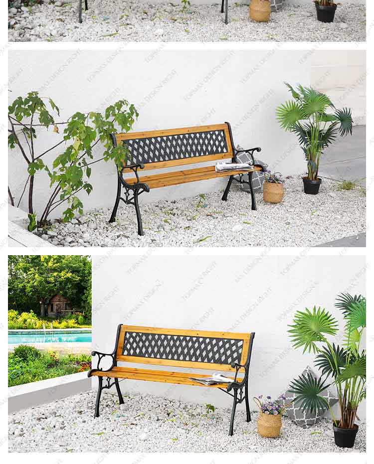 outdoor bench