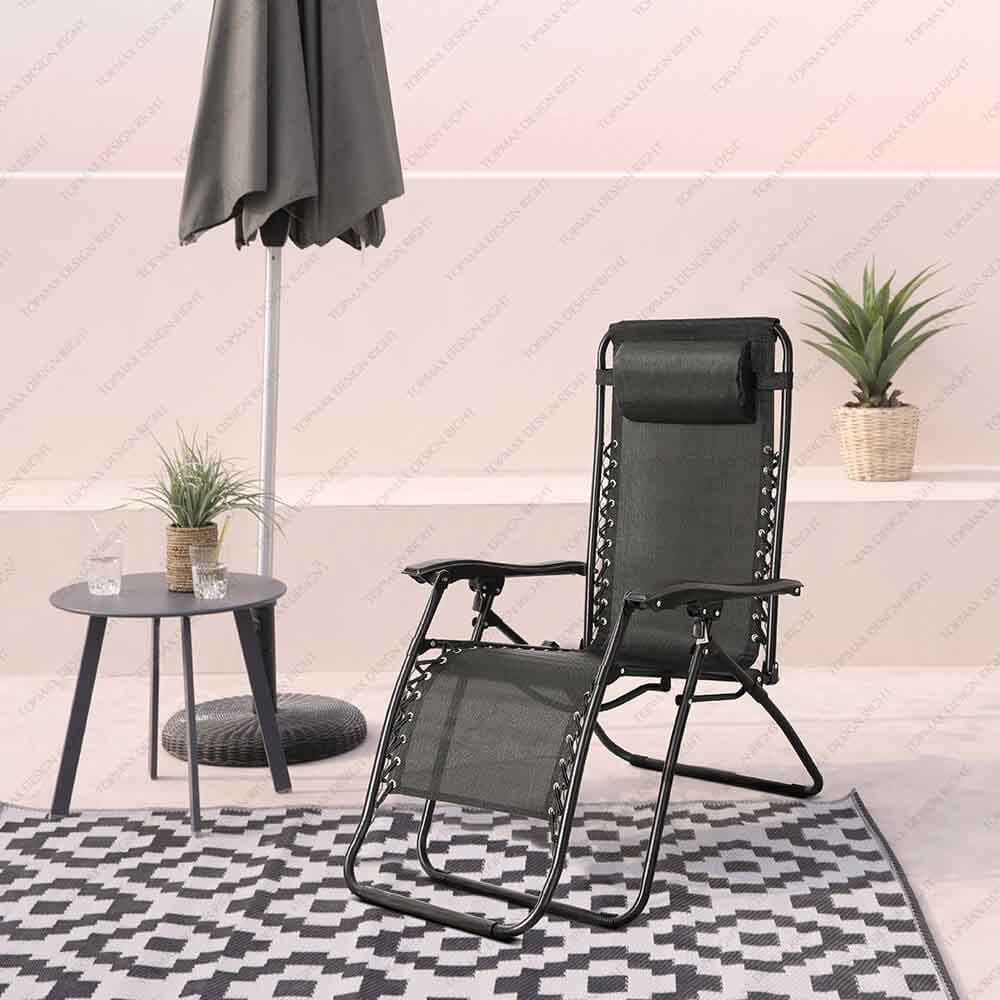 China Supplier Outdoor Zero Gravity Lounge Chair Recliner 20345-PT2