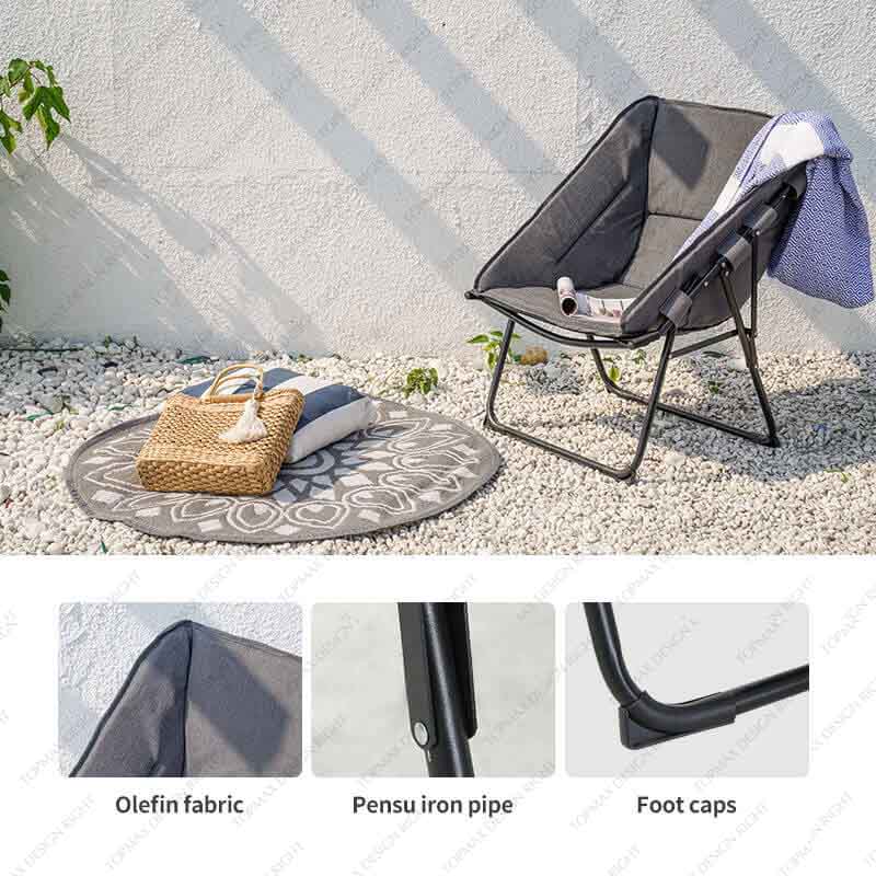 Factory Price Outdoor Summer Folding Sun Sand Beach Chair 20373F