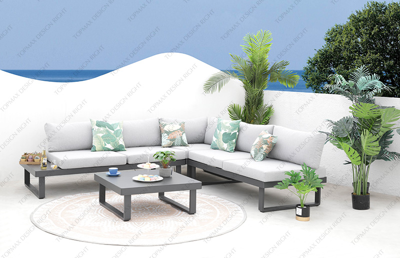 The Charm Of The L Shaped Garden Sofa: Creating A Comfortable Outdoor Leisure Space