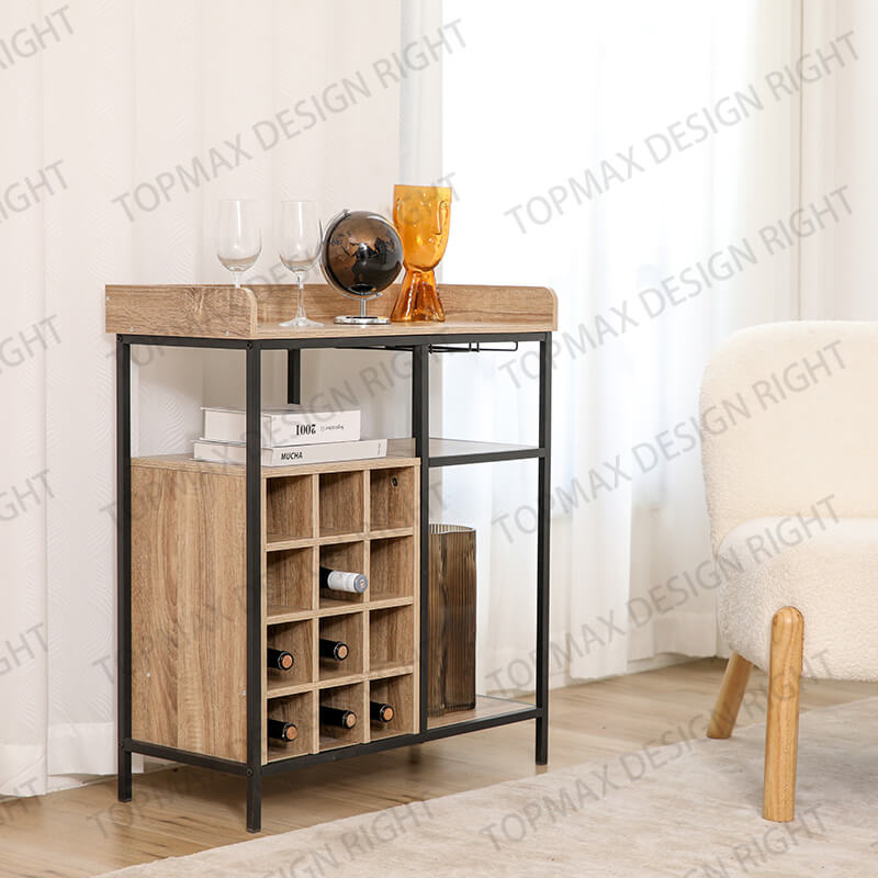 Corner Display Cabinet Wine Storage Cabinet 31153G