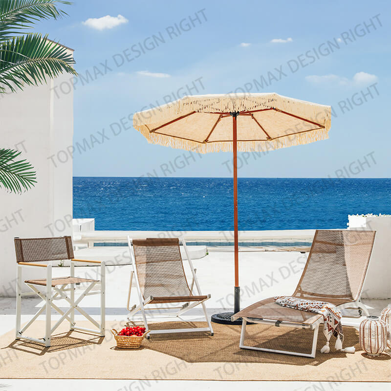 Summer Chairs Portable Folding Beach Lounge Chair 40416TB-RT