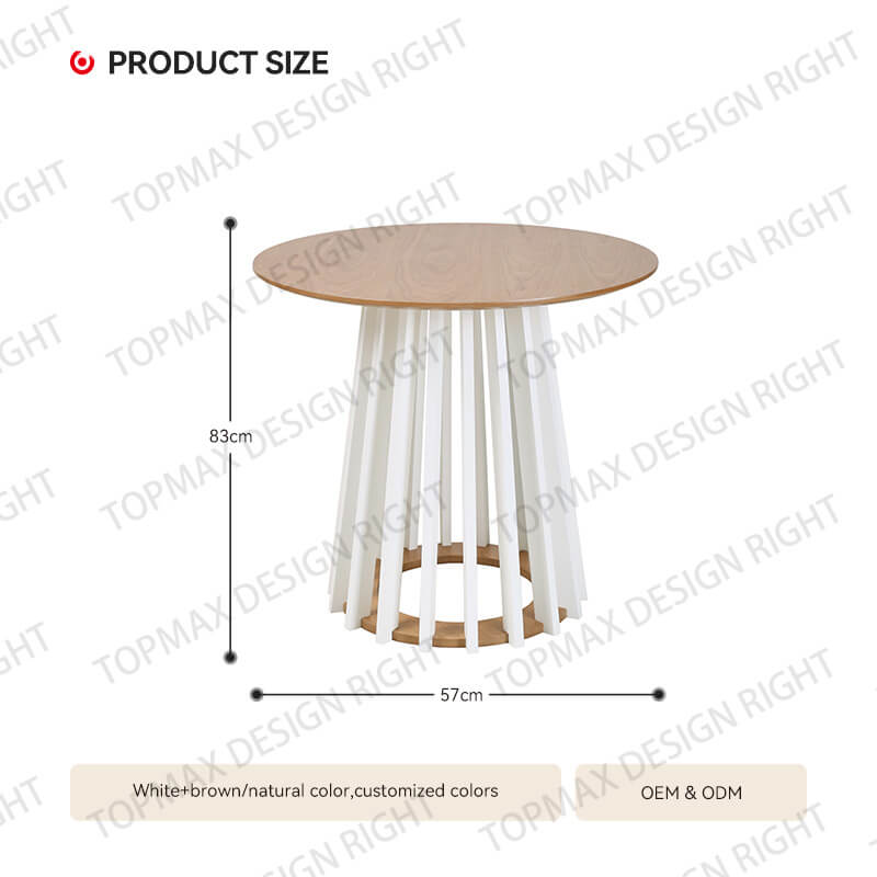 Wood Dining Table Round Dining Table SD11175