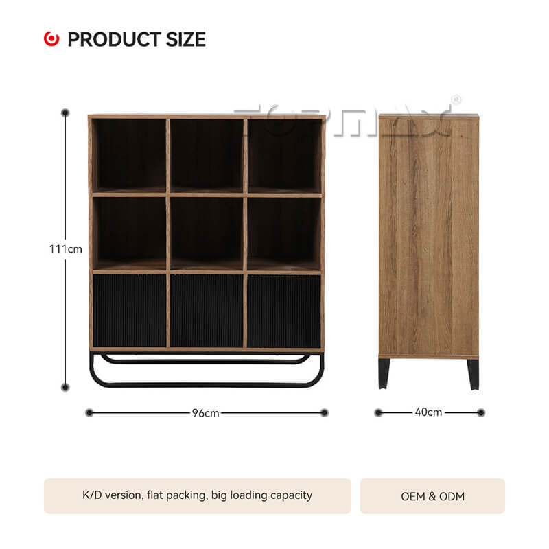 Low Modern Storage Cabinet Wooden Dining Room Storage Cabinets 31544E