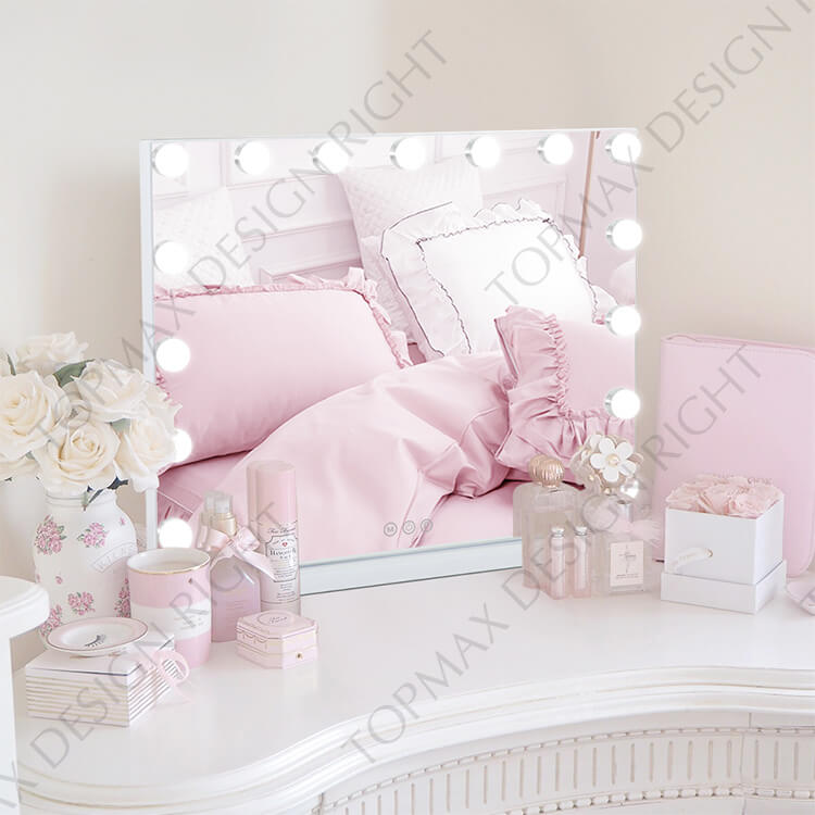 Decorative Mirrors Led Mirror With Led Bulbs 66001G35-15W