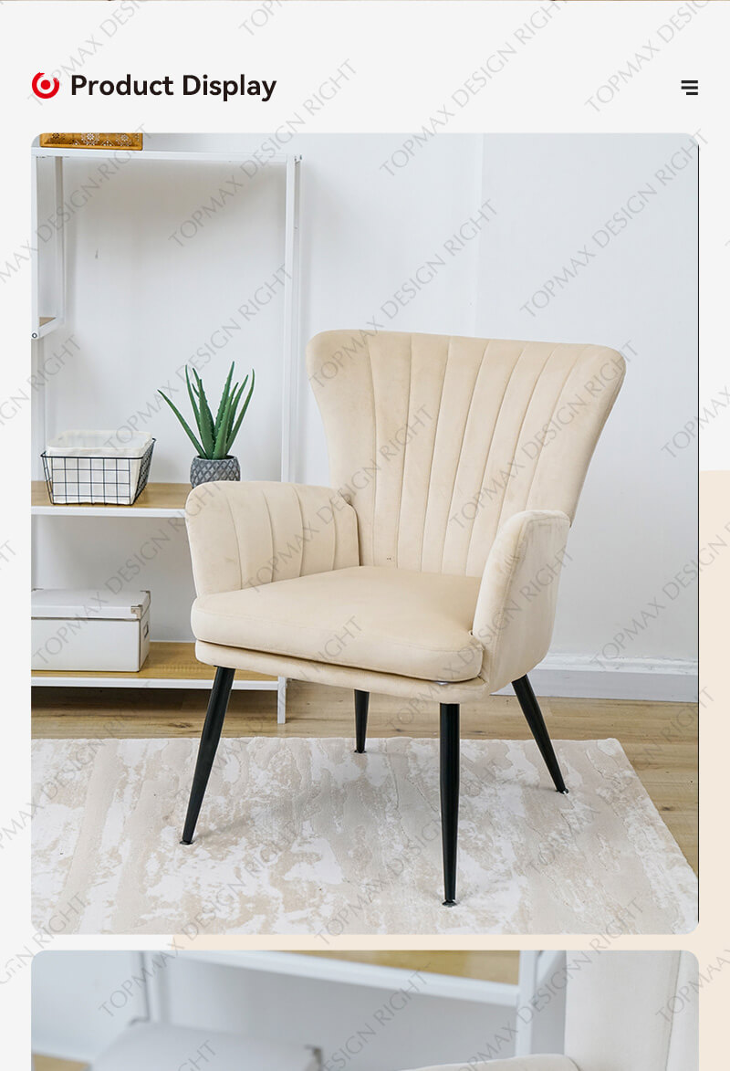 White Accent Chair