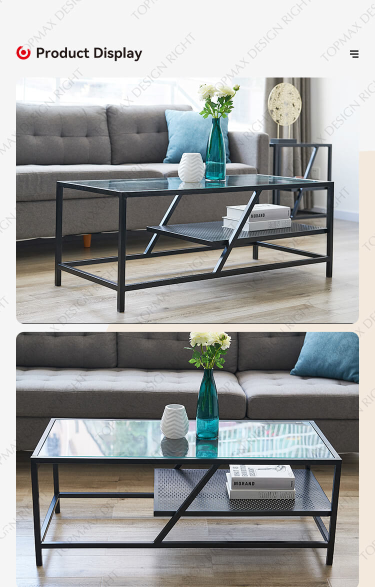 Rectangular Glass Coffee Table