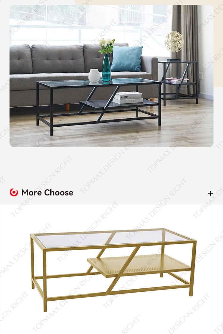 Rectangular Glass Coffee Table