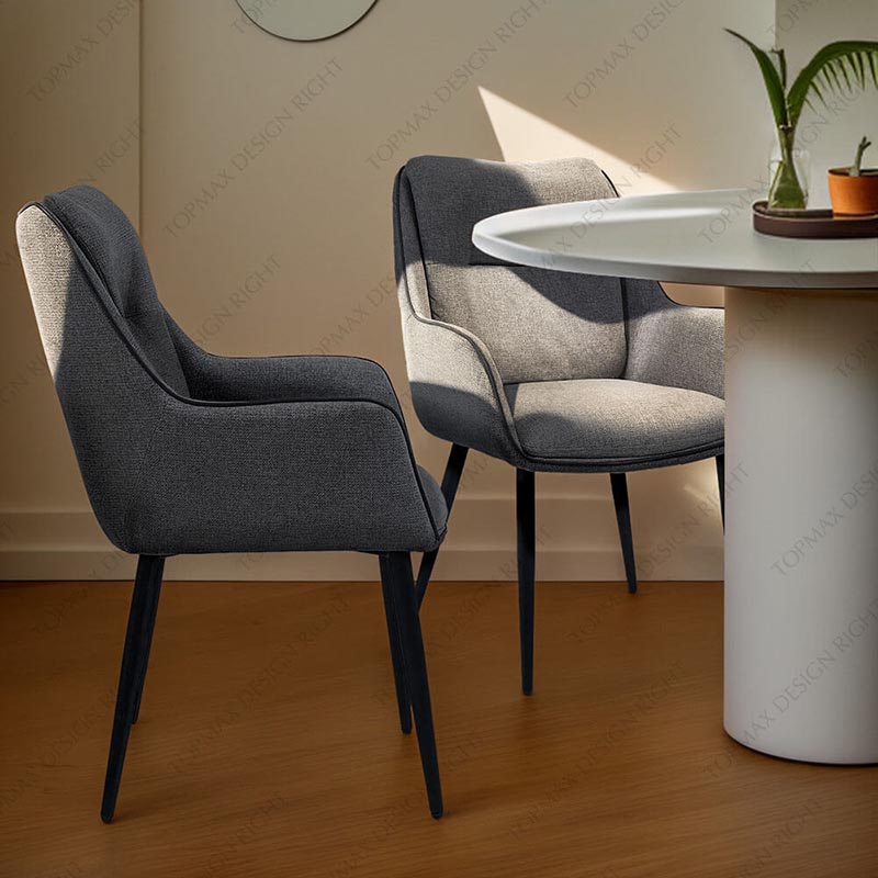 Dark Grey Classic Dining Chairs Unique Dining Chairs 80395H