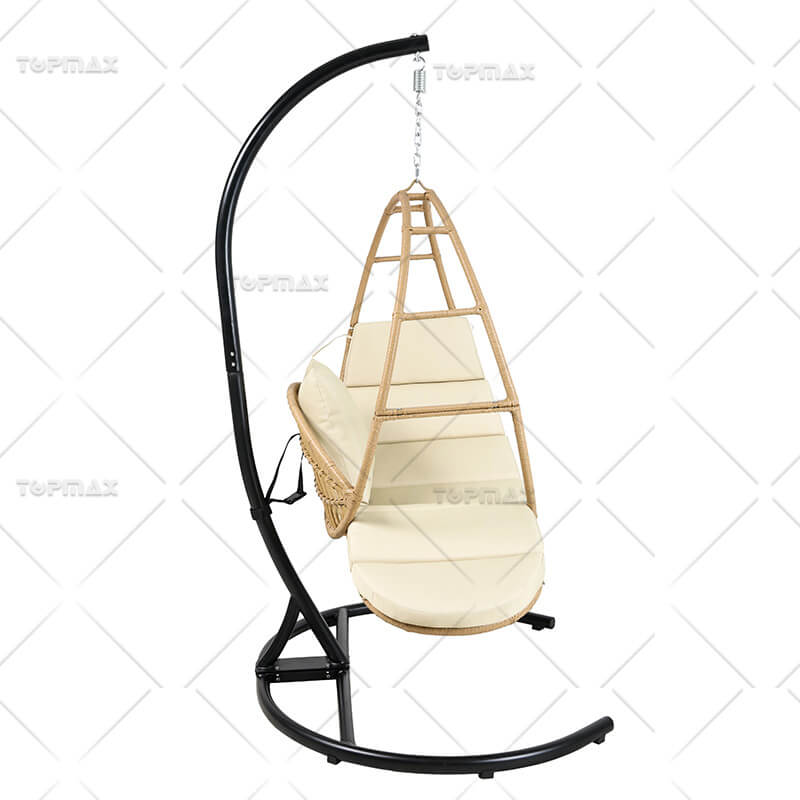 Basket Hanging Garden Chair Outdoor Egg Chair With Stand 52861