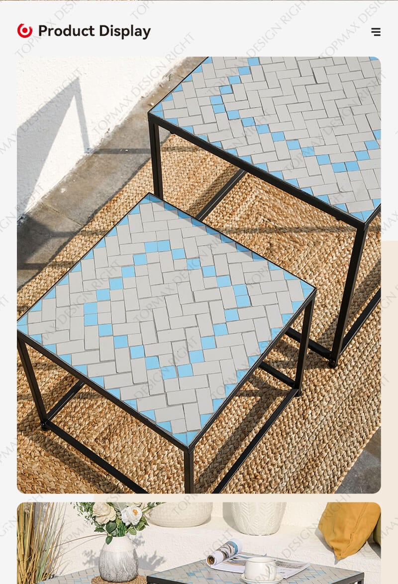 Modern Outdoor Coffee Table