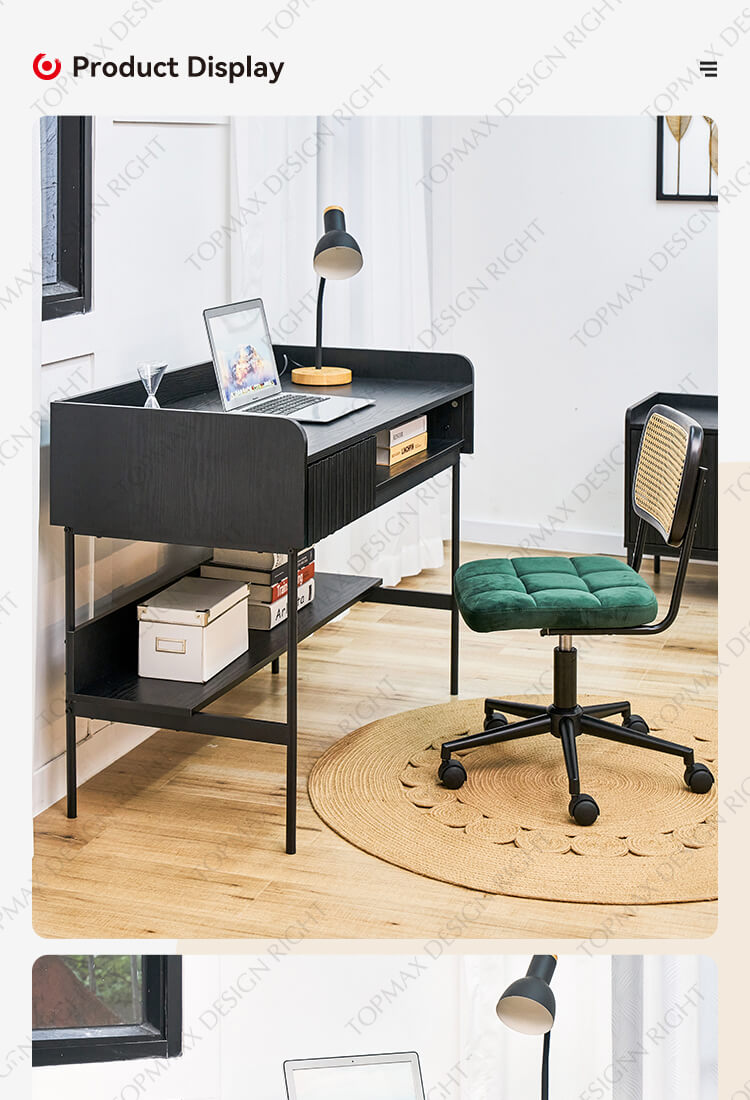 Black Computer Desk