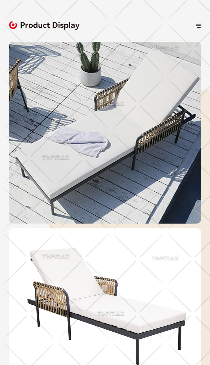 Outdoor Lounge Aluminium