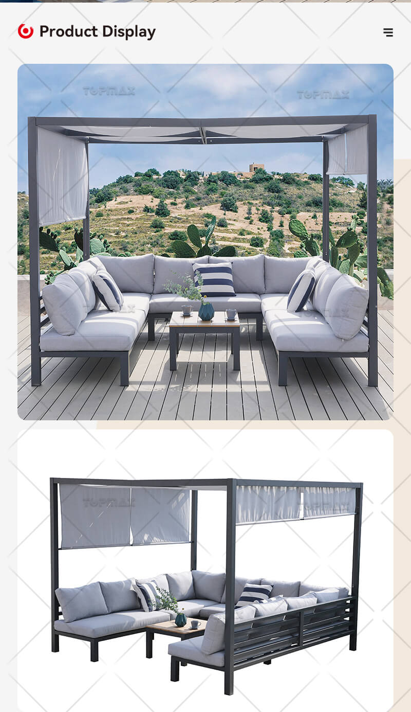 Modern Outdoor Sofa