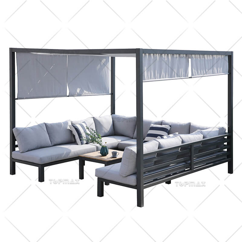 Outdoor Furniture Sets Metal Modern Outdoor Sofa 44988