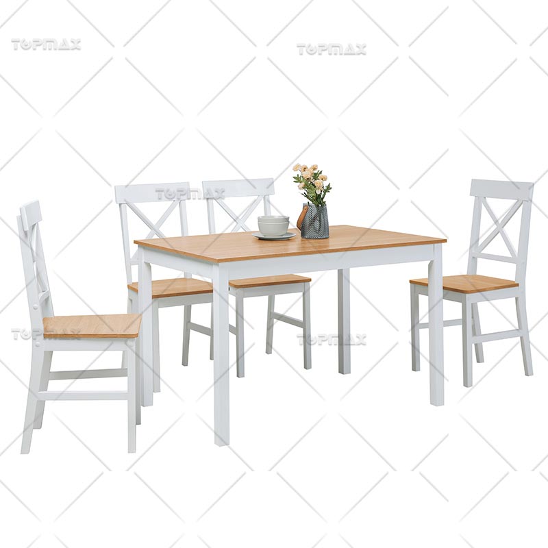 White 4 Chair Dining Tables And Chairs SD11109M