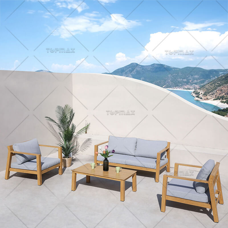 Garden Furniture Sofa Set Metal Garden Sofa Set 45678B-SET4