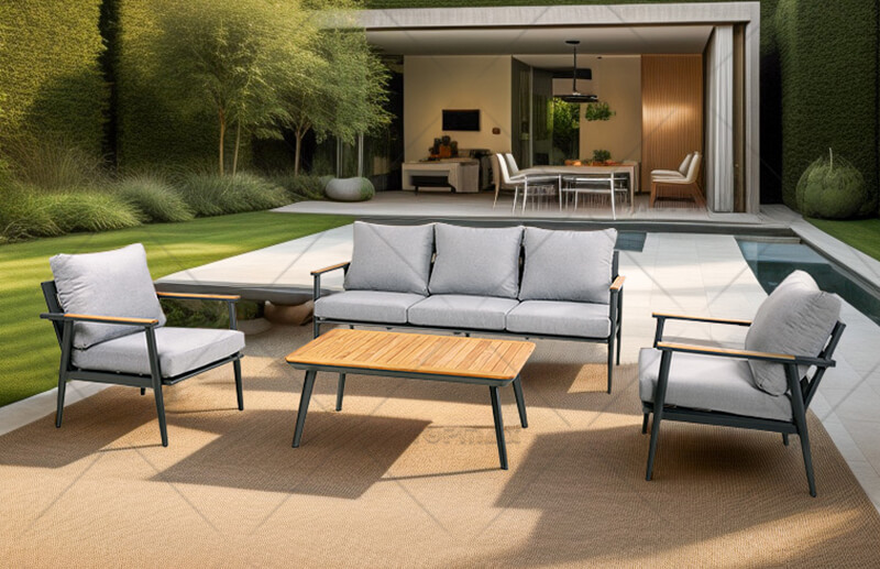 L Shaped Outdoor Sofa