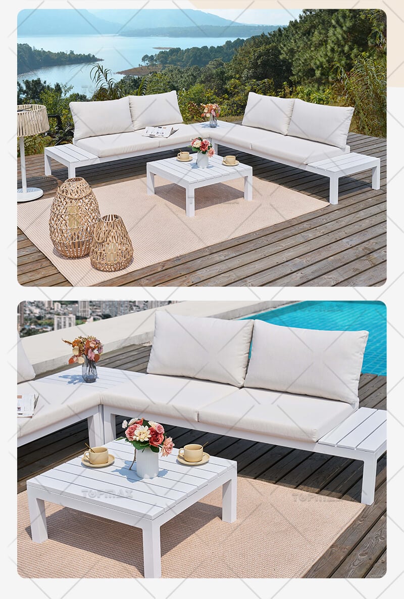 Outdoor L Shaped Couch Supplier