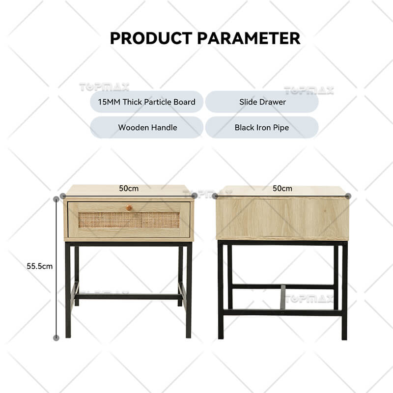 Modern Night Table Night Stand With Drawers 31522