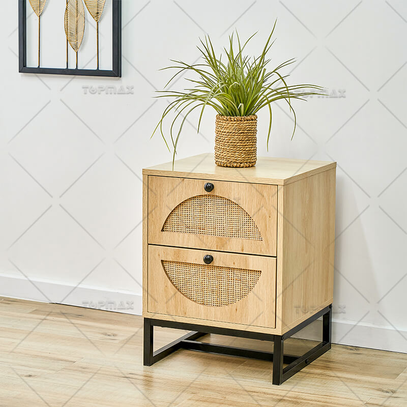 Partrical Board Wood Nightstand 31530