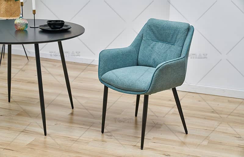 fabric dining room chairs