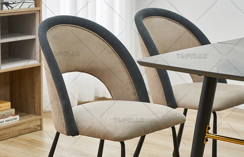 modern velvet dining chairs