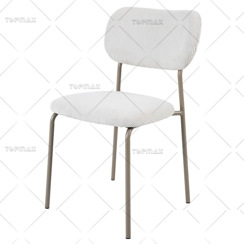 Metal Armless Dining Chair Stylish 80404B-N15