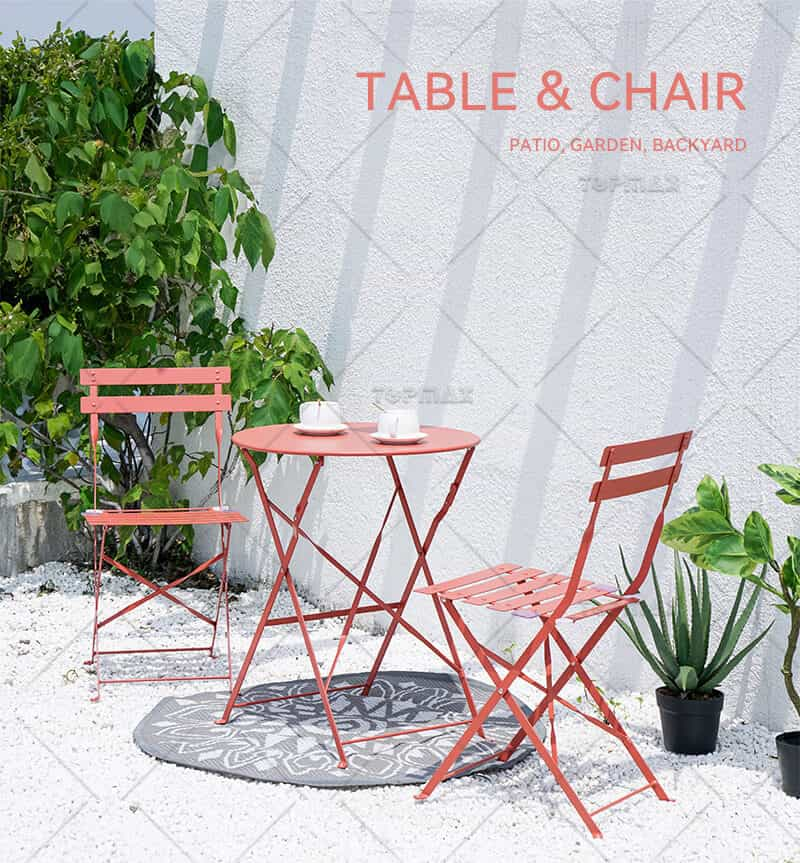 Metal Bistro Set Supplier