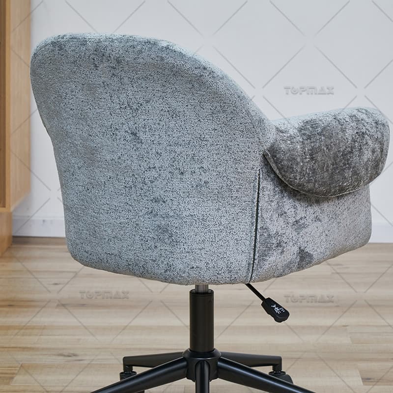 Comfortable Desk Chair Manufacturers Chenille Fabric 26877-AT