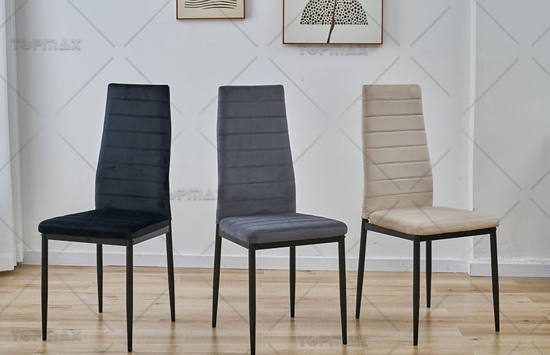 Modern High Back Dining Chairs Factory