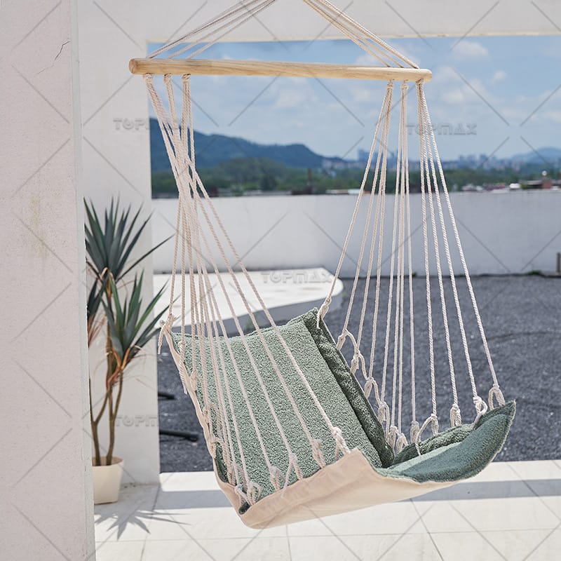 Outdoor Hammock Chair Poly-cotton Two Layer 68426-PL3