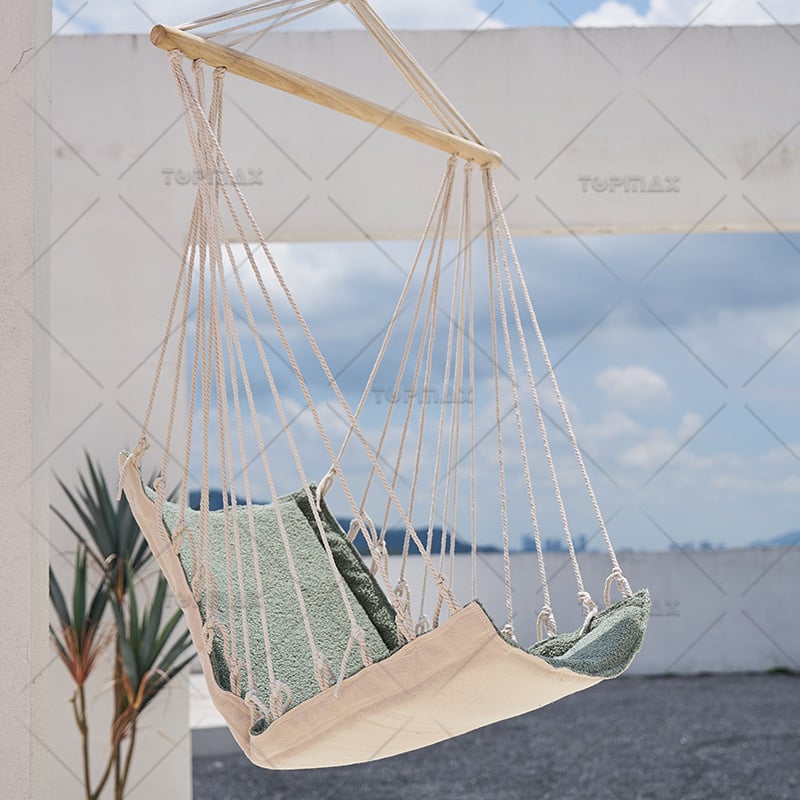 Outdoor Hammock Chair Poly-cotton Two Layer 68426-PL3