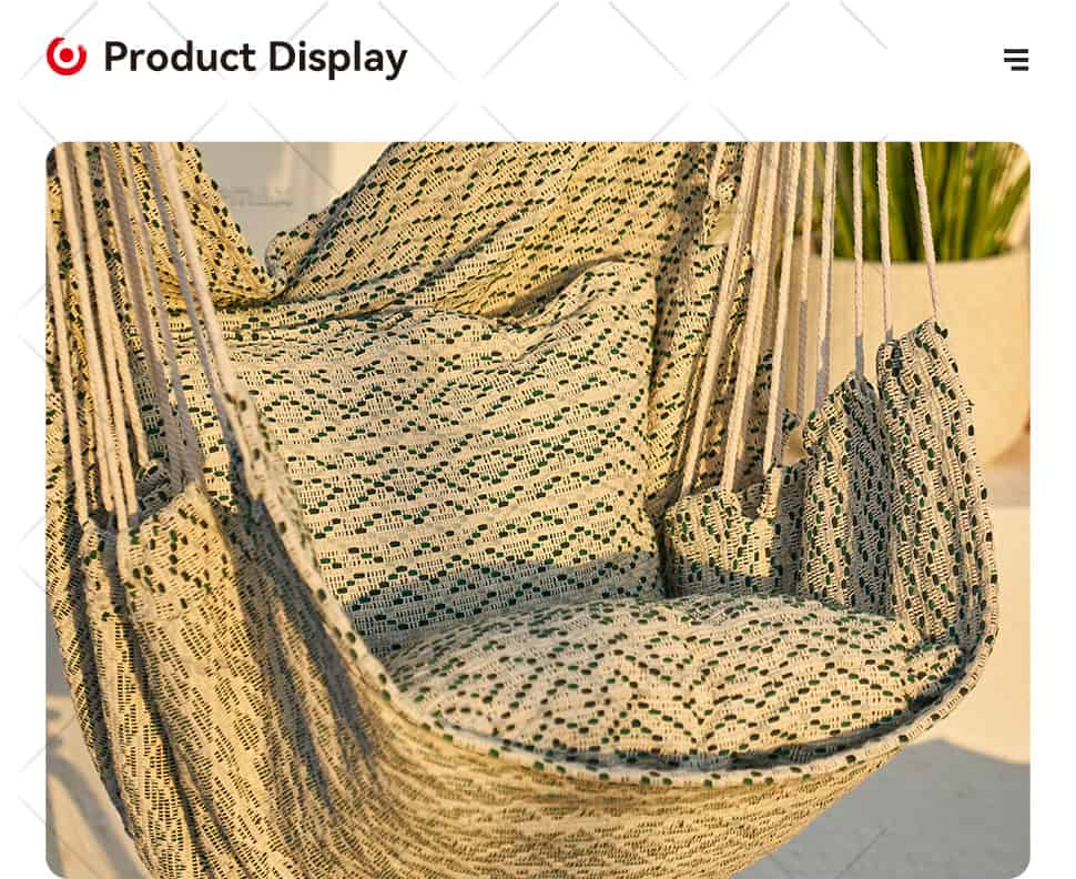 Patio Hammock Chair Factory