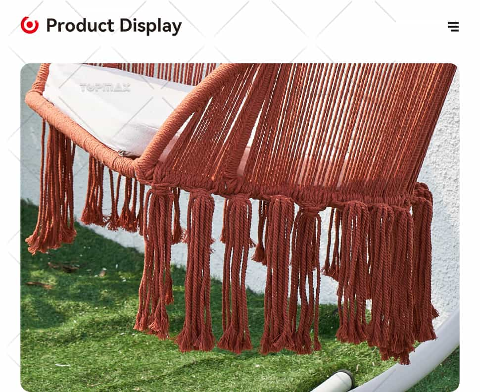 Porch Hammock Swing Supplier