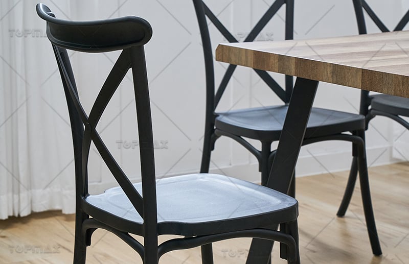 Black Metal Kitchen Chairs Supplier