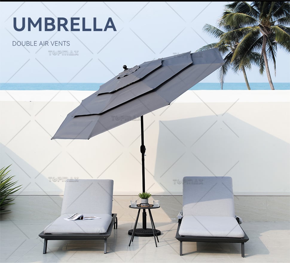 Large Garden Parasol Supplier