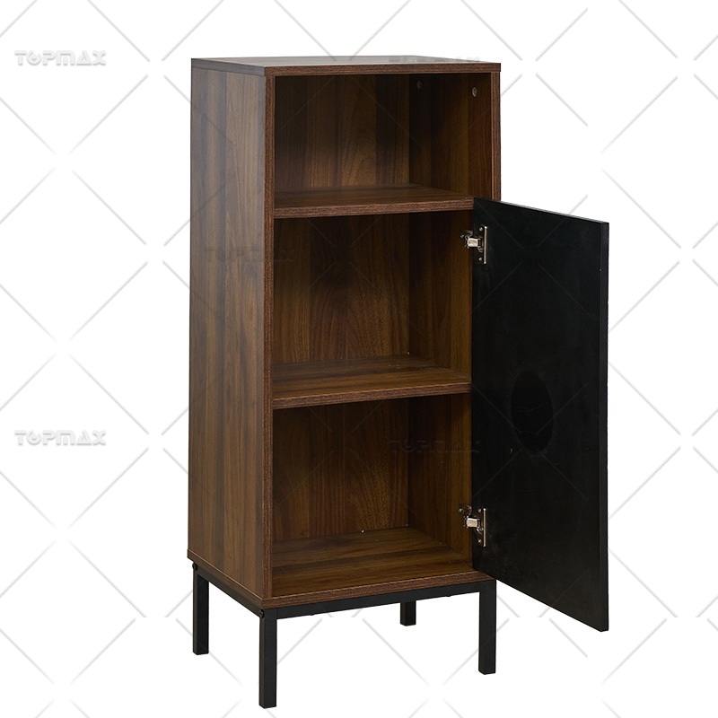 1- Door Small Bathroom Cabinet Wood MDF B-11003D