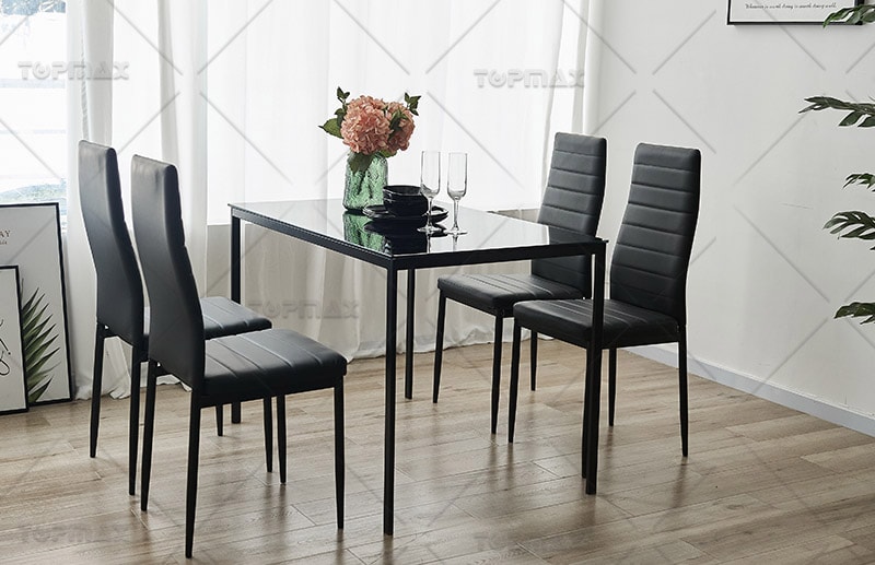 Modern Grey Dining Table Set Factory