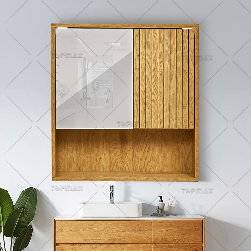 2-DOOR Wall Mounted Bathroom Cabinet Mirror B-11004A